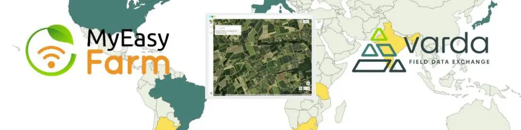 Varda x Myeasyfarm agricultural plots global fieldID