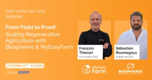 webinar MyEasyFarm Biopsheres Regen ag